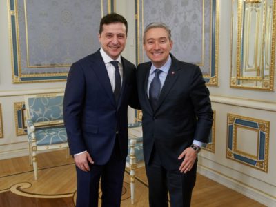 Президент подякував міністру закордонних справ Канади за реабілітацію ветеранів  