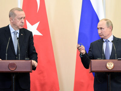 Ердоган вилетів до Путіна домовлятися про Сирію  