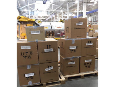 Київська митниця оформила 100 тисяч високоточних лабораторних тест-систем для діагностування COVID-19, що надійшли в Україну з Кореї  