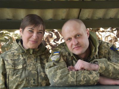 Бойове подружжя Маків – лейтенант і штаб-сержант  