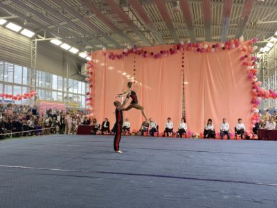 Міжнародний турнір зі спортивної акробатики стартував на базі ЦСК ЗС України   