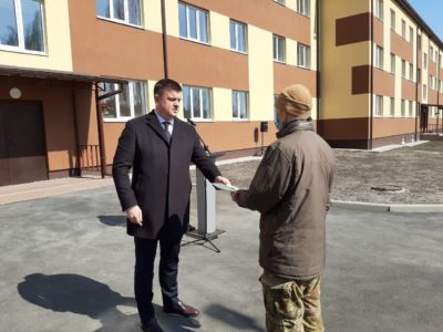 Сьогодні новоселами стали 59 родин воїнів-розвідників