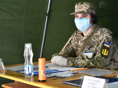 Військові медики відпрацювали прийом особового складу для комплектування мобільного госпіталю  