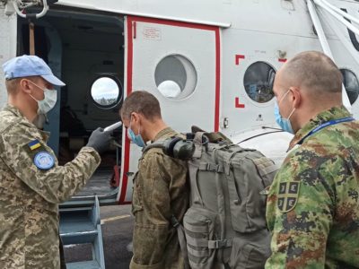 Попри загальносвітовий карантин, українські вертолітники в Африці продовжують виконувати миротворчі завдання