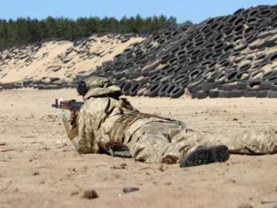 Офіцери вели наступальний бій у місті  