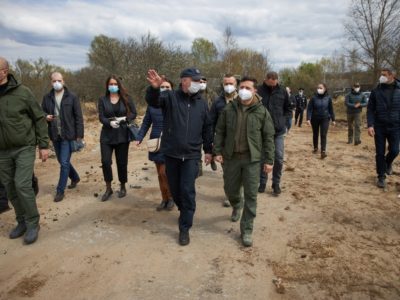 Президенту представили план протипожежної безпеки в Чорнобильській зоні  