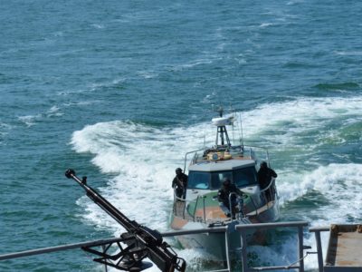 На Азовському морі відбулися навчання підрозділів ООС з відбиття ворожої атаки  