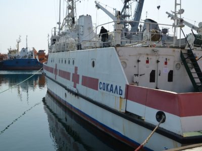 Санітарний катер «Сокаль» підготовлено для боротьби з коронавірусом  