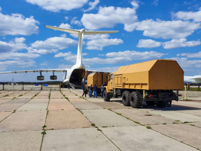Укрспецекспорт відвантажив за кордон чергову партію військової техніки  