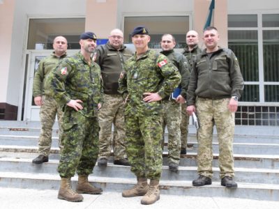 Тренувальна група Збройних сил Канади UNISIEF відвідала Військовий коледж сержантського складу ВІТІ імені Героїв Крут     