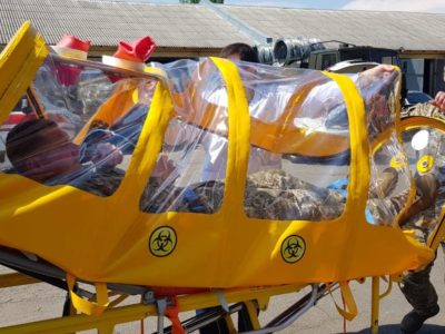 У військових медиків з’явилася капсула для транспортування небезпечних інфекційних хворих  