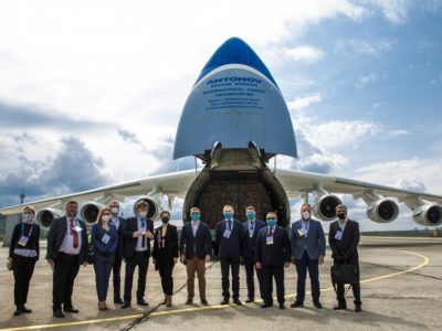 Літак «Мрія» доставив в Україну понад 111 тонн медичного вантажу для лікарень  