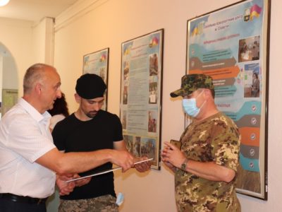 На Київщині стартувала фотовиставка робіт українських захисників  