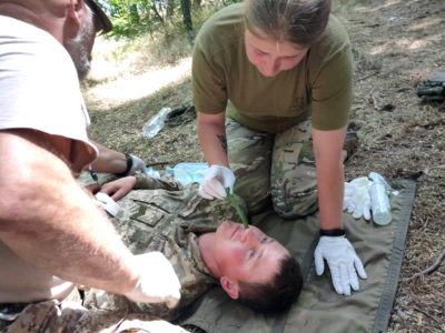 Артилеристи ВМС пройшли курс із тактичної медицини високої складності  