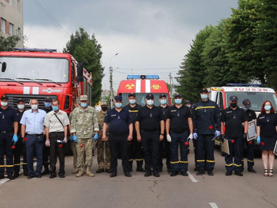 Четверо воїнів-артилеристів нагороджені відзнаками «За відвагу в надзвичайній ситуації»  