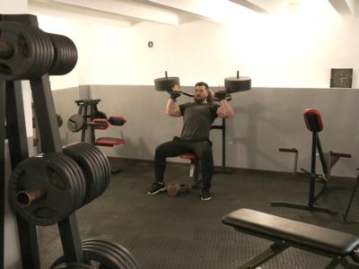 Учасники бойових дій відкрили спортивну залу для ветеранів  