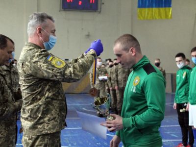 У Харківському гарнізоні визначили найкращу футбольну команду  