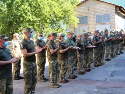 На Чернігівщині нагородили воїнів, які повернулися з фронту  