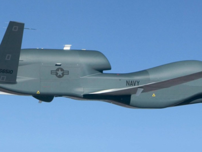 Стратегічний безпілотний літальний апарат Global Hawk США здійснював розвідку над Донбасом  
