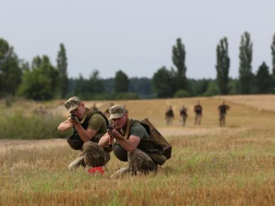 Курсанти третіх курсів ВІТІ тренуються в полях