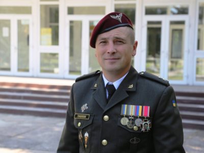 Десанту і бригаді – вірний: випускник Національної академії сухопутних військ втретє йде служити до десантної бригади у Львові  