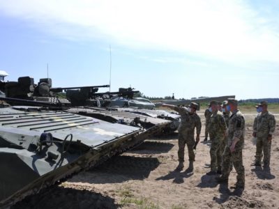 Порівняльні випробування бойових модулів для українських бойових машин піхоти  
