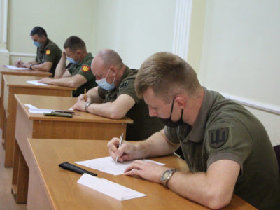 У Національній академії сухопутних військ закінчуються іспити для кандидатів на навчання в ад’юнктурі  
