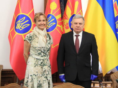 Міністр оборони України провів зустріч з Надзвичайним і Повноважним Послом Федеративної Республіки Німеччина в Україні  