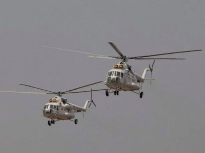 Вертольоти Національного контингенту здійснили переліт протяжністю майже 450 кілометрів