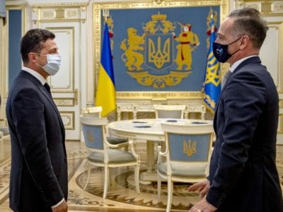 Президент України подякував Гайко Маасу за підтримку Німеччиною територіальної цілісності та суверенітету України  