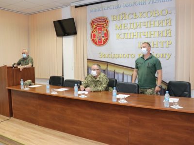 Львівський військовий госпіталь очолив кавалер ордена Богдана Хмельницького  