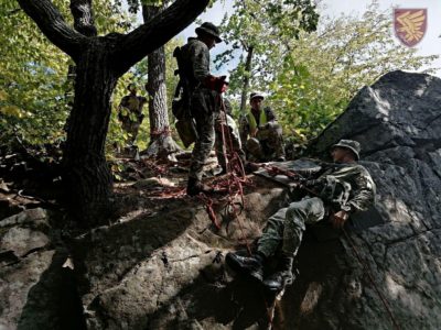 Житомирські десантники підвищили практичні навички під час тактико-спеціальних занять з гірської підготовки  