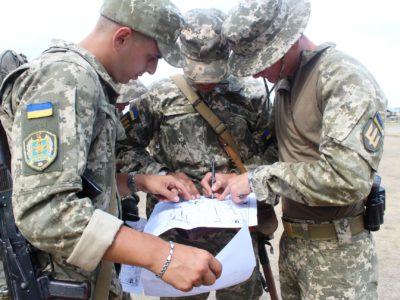 Майбутні офіцери запасу «приміряли» посади командирів взводів  