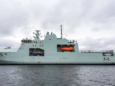 ВМС Канади отримали арктичний патрульний корабель  