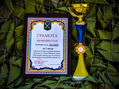Королівську бригаду визнали найкращою у районі ООС у липні  