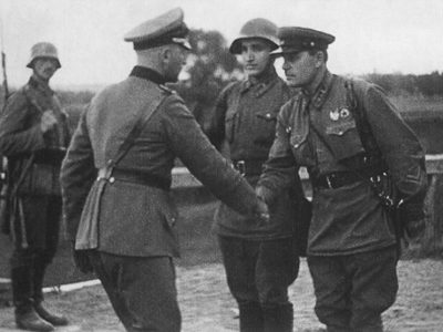 23 вересня 1939 року відбувся спільний радянсько-німецький парад у Бресті