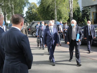 У Міноборони відбулася офіційна церемонія зустрічі Високого представника ЄС з питань зовнішньої політики та політики безпеки