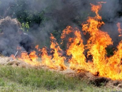 Під час гасіння масштабних пожеж зникли двоє військовослужбовців  