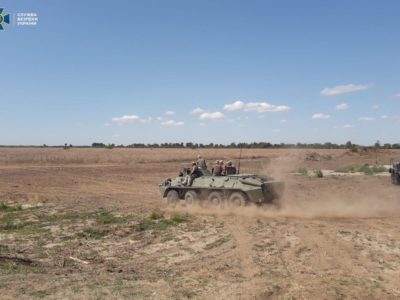 На Херсонщині силовики провели контрдиверсійні тренування