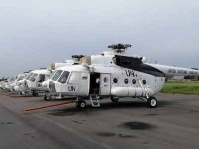 Національний контингент у ДР Конго отримав нову вертолітну техніку  