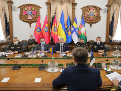 Міністр оборони України провів зустріч з Надзвичайним і Повноважним Послом Eстонської Республіки в Україні  
