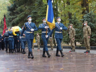 На Харківщині попрощалися з курсантом-льотчиком Віталієм Вільховим  