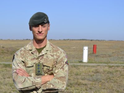 Капітан британської армії Джеймс Фреді: «Думаю, ми будемо відходити від базових навчань й перейдемо на більш поглиблену інституційну підготовку українських військових»  