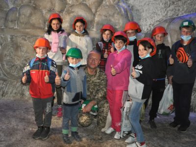 Спелеотерапія для дітей, обпалених війною