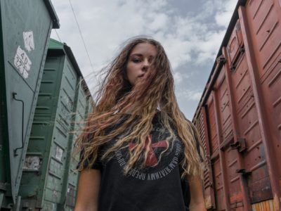 Учасниця АТО представила власний бренд одягу із символікою Волині  