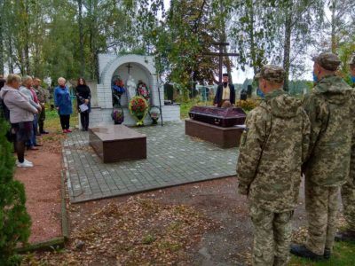 На Житомирщині перепоховано останки солдатів, загиблих у 1941 році  