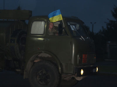 Автомобільний батальйон вирушив на ротацію  