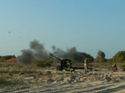У Збройних Силах України визначають кращі артилерійські підрозділи  