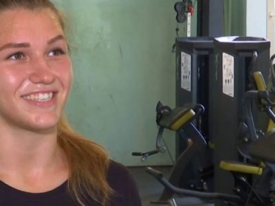 Курсантка військової академії 20-річна Вероніка Мінасова стала чемпіонкою України з гирьового спорту  