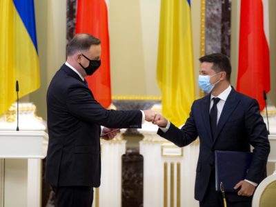 Радий, що наші погляди з паном Президентом Дудою щодо шляхів завершення війни співпадають – Президент України  